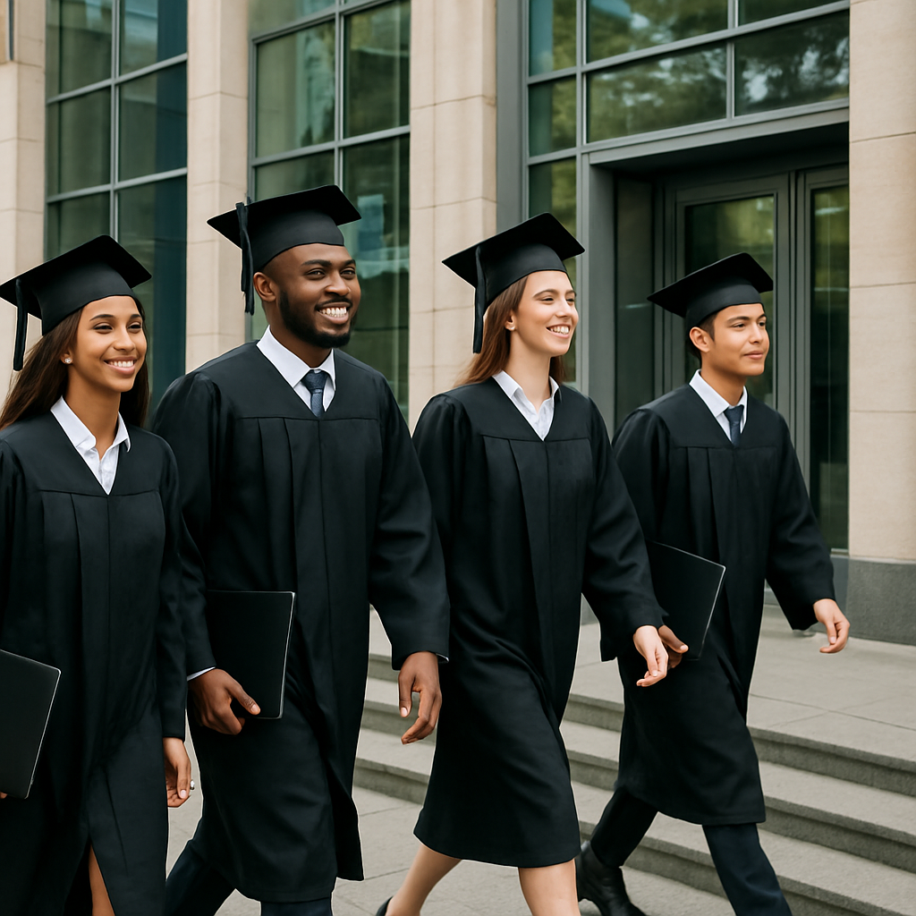 Graduates entering the workforce