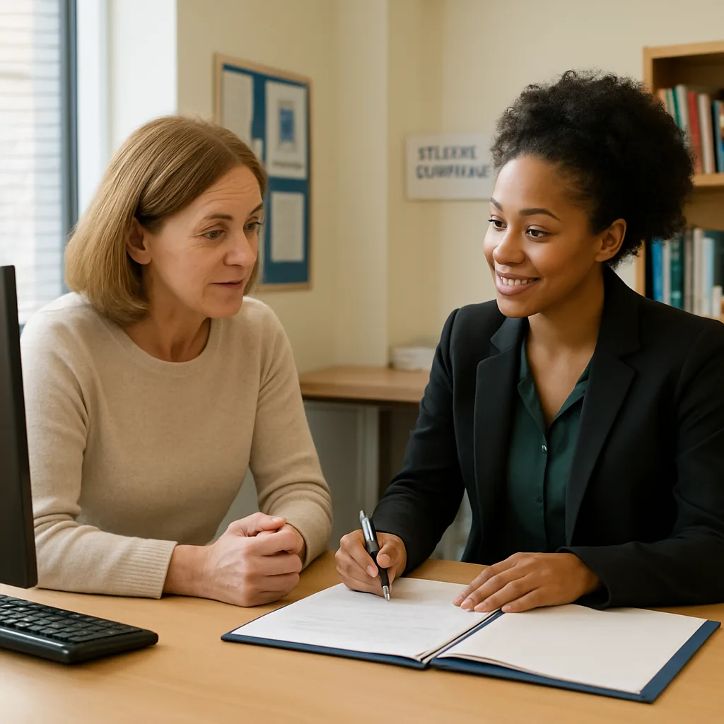 University support services for mature students