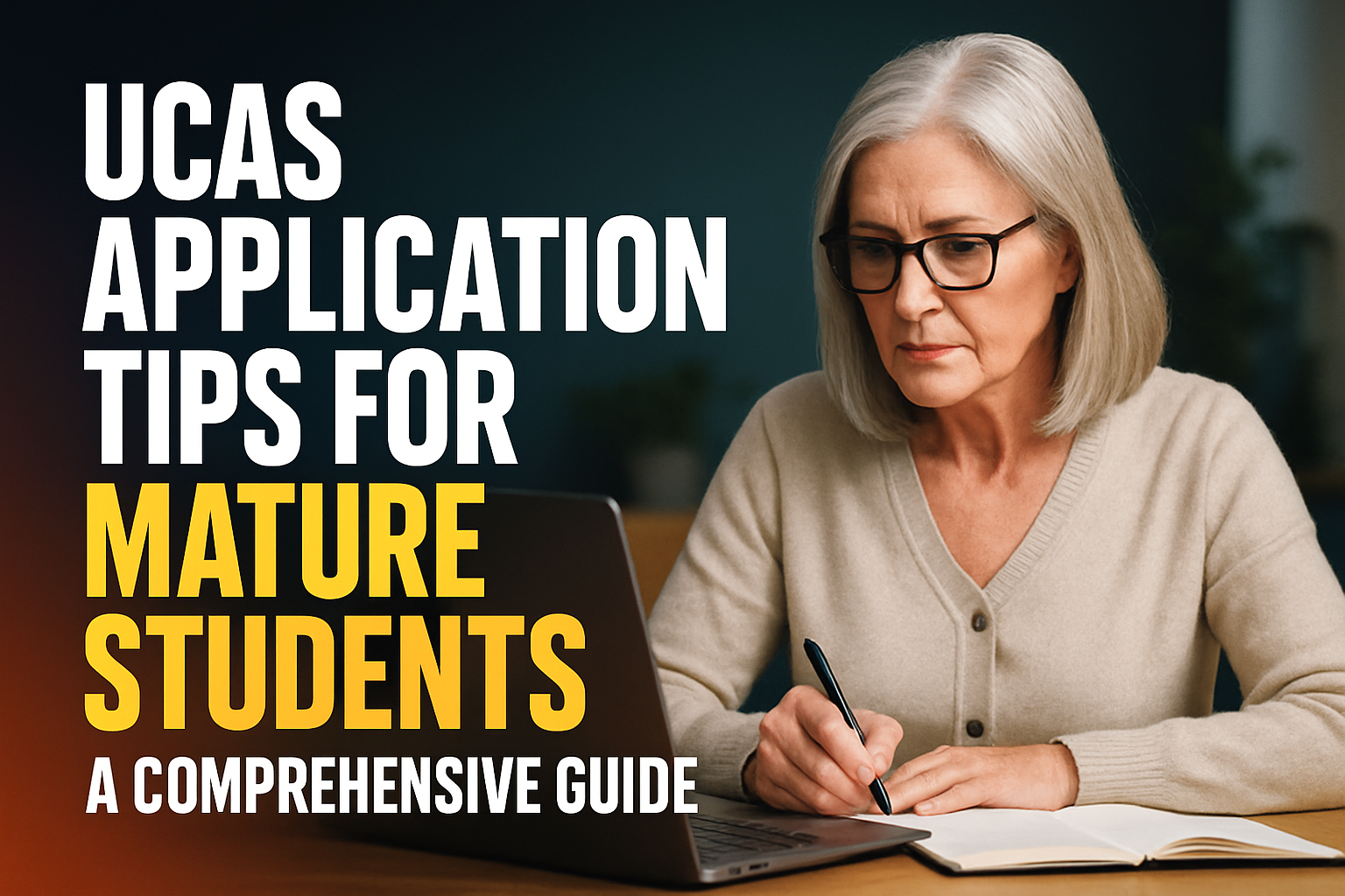 UCAS application tips for mature students
