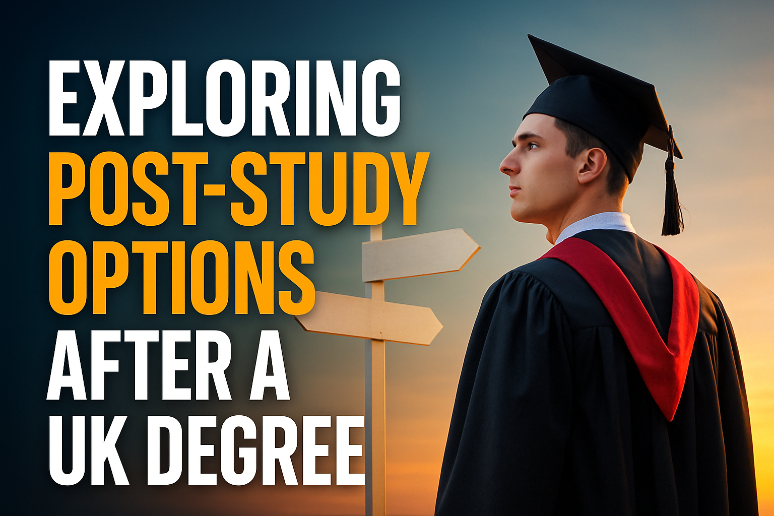 Graduate exploring career paths