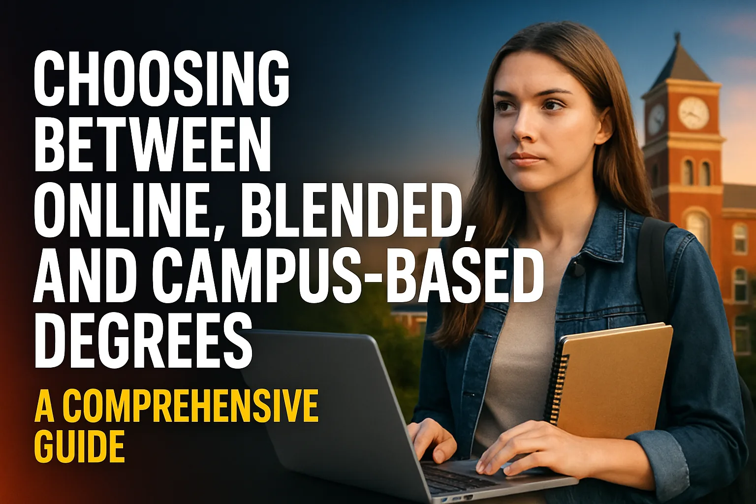 Choosing Between Online, Blended, and Campus-Based Degrees