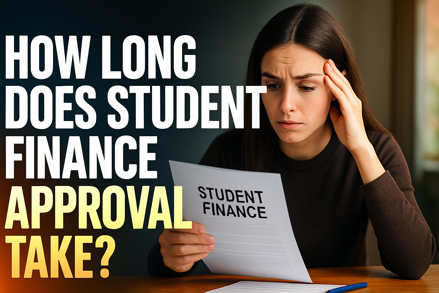 How Long Does Student Finance Approval Take?