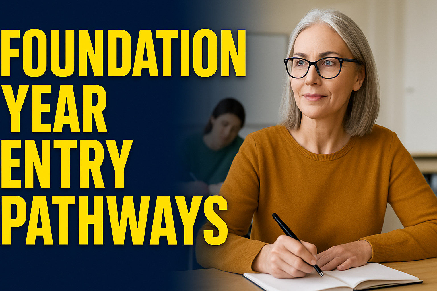 Foundation Year Entry Pathways