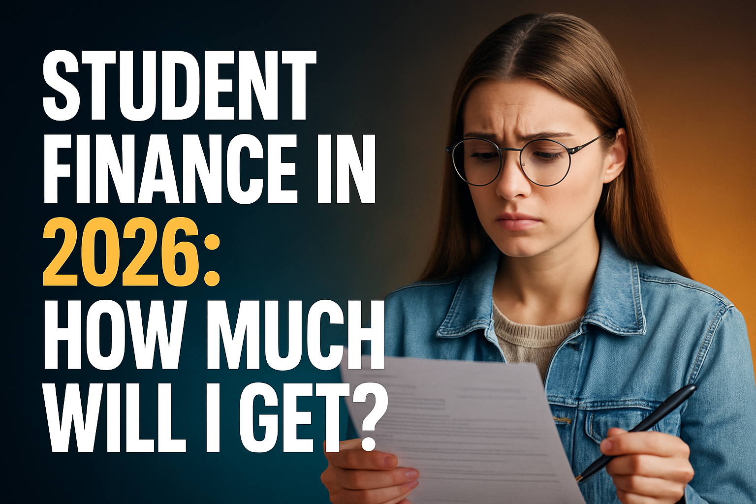 Student Finance in 2026: How Much Will I Get?