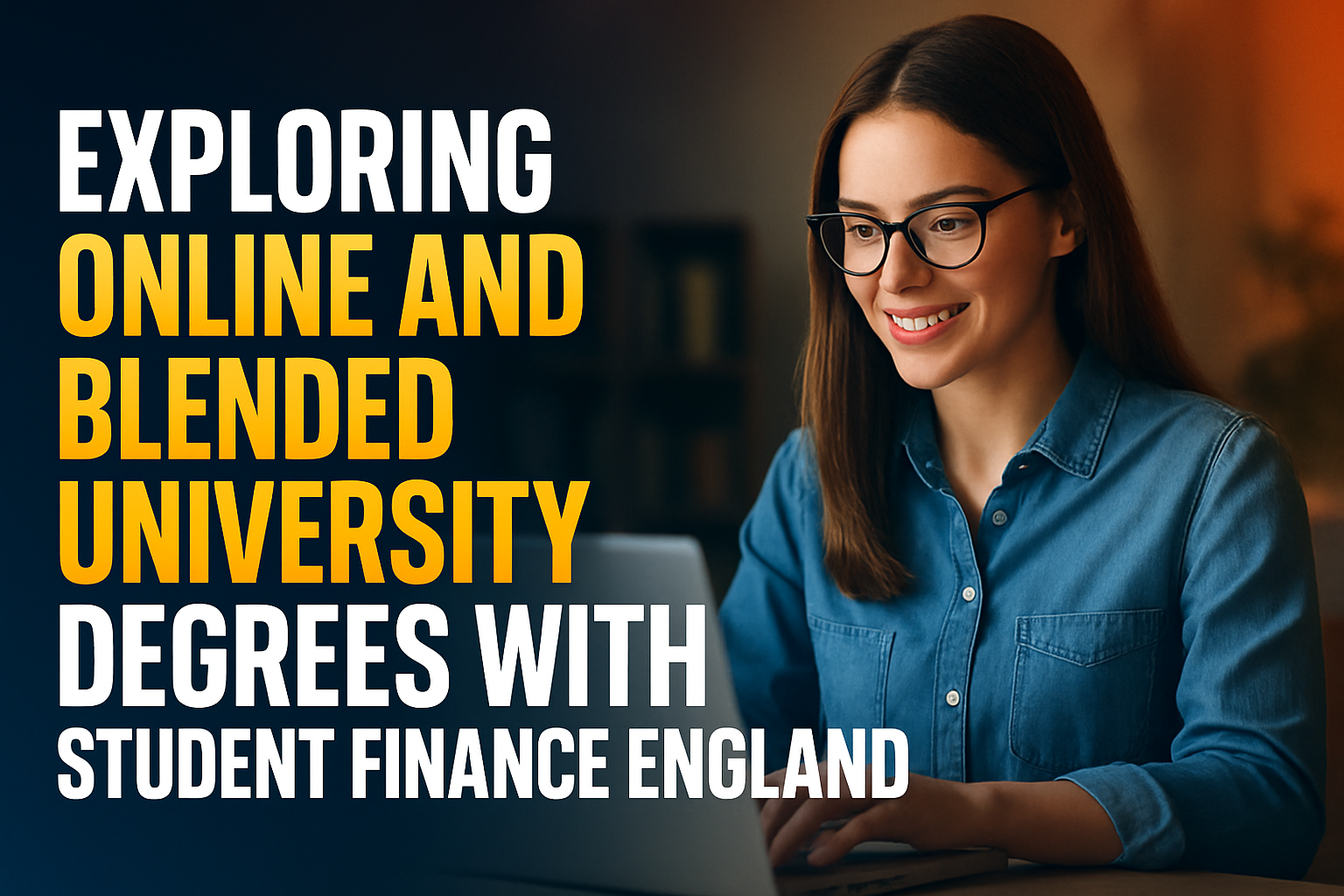 Exploring Online and Blended University Degrees with Student Finance England